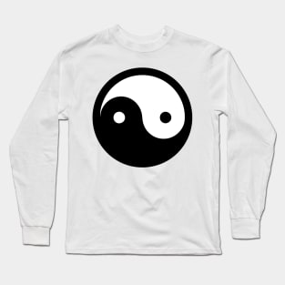 Yin & Yang Logo Long Sleeve T-Shirt